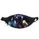 Поясная сумка бананка Бродячие псы Bungou stray dogs (GB BSD 011) Gear Bag черная - изображение 1