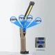 Светодиодный фонарик аккумуляторный WL-08-XPE+COB (белый+желтый+красный), power bank на магните и крючке Brown - изображение 5