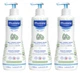Набор детский шампунь-гель Mustela Gel Lavant Doux с авокадо, 500 мл 3 штуки - изображение 1