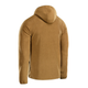 Куртка флісова M-Tac Lite Microfleece Hoodie Coyote Brown Size L - зображення 4