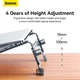 Підставка для ноутбука Baseus UltraStable Desktop Stand регульована 4-Gear Adjustable настільна для ноутбука нетбука та планшета до 20кг Сірий - изображение 7