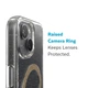 Чехол прозрачный противоударный Speck Presidio Clear MagSafe для Iphone 14 Plus/15 Plus (6.7") Glitter 150121-9221 - изображение 7