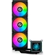 Система водяного охлаждения Lian Li Galahad II LCD, 360 Black (G89.GA2ALCD36B.00) - изображение 2