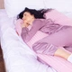 Подушка MirSon для вагітних і відпочинку Satin Stripe 8026 U-подібна Pink (2200006178644) - зображення 3