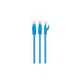 Патч-корд 1.5м UTP cat 6 CCA blue Cablexpert (PP6U-1.5M/B) - изображение 1