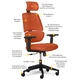 Офисное кресло Mealux Leo Air Orange (Y-543 KBY) - изображение 9