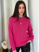 Джемпер жіночий ARTKNIT Cotton S/M Фуксія (4823093455009) - зображення 1