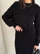 Джемпер женский ARTKNIT Katrin L/XL Черный (4823093454842) - изображение 3