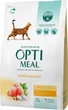 Сухий корм для дорослих кішок Optimeal зі смаком курки 4 кг (4820083905575)(B1841201) - изображение 1