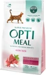 Сухий корм для котів Optimeal зі смаком телятини 700 г (4820215364683)(B1810502) - изображение 1