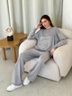 Брюки женские ARTKNIT Katrin L-XL Светло-серые (4823093454897) - изображение 4