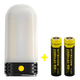 4в1 - ​​Ліхтар кемпінговий + Power Bank + зарядний Nitecore LR60 + акумулятори (280 люмен, 2x18650, USB - зображення 1