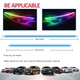 Гибкие слим ДХО многоцветные RGB с управлением через приложение 45см - изображение 8