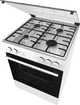 Газова плита Gorenje GG6A10WH (FG6A3A-HPD7B) (6881129) - зображення 3