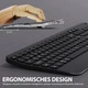 Bluetooth-клавіатура seenda з підсвічуванням (німецька розкладка) - зображення 6