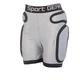 Захисні дитячі шорти для роликів Sport Gear Recruit gray 5XS - зображення 3
