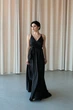 Довге чорне вечірнє плаття FashionYouWant S чорний 43330260 - зображення 1