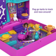 Zestaw do zabawy Kosmiczna przygoda Mattel Polly Pocket Race & Rock Arcade Compact (0194735009374) - obraz 3