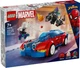 Конструктор LEGO Super Heroes Автомобіль для перегонів Людини-Павука й Зелений Гоблін з отрутою Венома 227 деталей (76279) - зображення 1