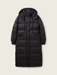 Куртка Tom Tailor Puffer coat with a hood XS Чорний 1037596ХХ14482 - изображение 5
