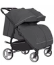Коляска універсальна Carrello Connect CRL-5502/1 для двійні люлька-перенесення Serious Black - зображення 3