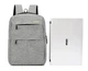 Рюкзак городской 3в1 Backpack 9018 дорожный комплект Серый (9018RKZKC15) FG22 - изображение 5