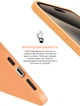 Чехол для смартфона ArmorStandart Icon2 MagSafe для Apple iPhone 15 Pro Orange Sorbet (ARM72756) - изображение 4