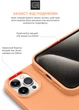 Чехол для смартфона ArmorStandart Icon2 MagSafe для Apple iPhone 15 Pro Orange Sorbet (ARM72756) - изображение 5