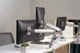 Настольное крепление для двух мониторов OfficePro MA422S с пружиной 17-32" 2-9 кг Silver - изображение 13