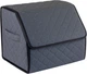 Сумка-органайзер в багажник EVAtech ECO S 30 x 30 x 35 см Серая с серой нитью (EHECESGGBR) - изображение 1
