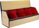 Сумка-органайзер в багажник EVAtech ECO XL 30 x 30 x 80 см Бежевая с бежевой нитью (EHECEXIIBR) - изображение 3