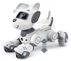 Дитяча інтерактивна іграшка собака робот на радіокеруванні з великим набором функцій Білий з синім - зображення 3