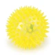 Игрушка для собак Taotaopets 6,5см 065530 Yellow звуковой и светящиеся мяч с шипами - изображение 1