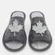 Жіночі домашні капці з відкритим носком FX shoes 2008 38/39 Сірі (2820000012463) - зображення 5