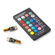 Автомобильные светодиодные габариты с пультом RGB T10 (2 шт) - изображение 7