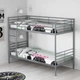 Каркас 2-ярусного ліжка IKEA СВЕРТА, сріблястий, 90x200 см, 102.479.73 - зображення 4