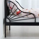 Раздвижная кровать с реечным дном IKEA МИННЕН, черный, 80x200 см, 391.246.22 - изображение 10