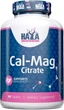 Кальций и Магний Haya Labs Cal-Mag Citrate 90 tabs - изображение 1