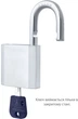 Замок навісний MUL-T-LOCK G55 INTEGRATOR 376P 2KEY INTGR_BLUE_INS NR_shackle 27 мм 10 мм BOX_M (MTL-51301647) - зображення 2