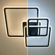 Люстра світлодіодна стельова LUMINARIA SONNE 90W 4S 525/525 BLACK 220V IP20, LED світильник з пультом ДУ - зображення 3