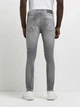 Джинсы Skinny мужские River Island XAZ413096SBZI 30/32 Светло-серые (DD8000007580088) - изображение 2