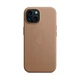 Чехол для Apple iPhone 15 Plus, FineWoven Case with MagSafe, коричневый, защитная накладка панель из материала FineWoven, противоударный, для айфона, защита всего корпуса, поддержка беспроводной зарядки и MagSafe, (ARM71981) - изображение 5