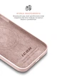 Чехол для смартфона ArmorStandart Icon2 MagSafe для Apple iPhone 15 Light Pink (ARM72733) - изображение 7