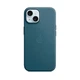 Чохол для Apple iPhone 15, FineWoven Case with MagSafe, синій, захисна накладка панель з матеріалу FineWoven, протиударний, для айфона, захист всього корпусу, підтримка бездротової зарядки і MagSafe, (ARM71974) - зображення 1