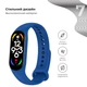 Ремешок TPU ArmorStandart для Xiaomi Mi Band 7/6/5 New Style Royal Blue (ARM72359) - изображение 3