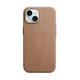 Чохол для Apple iPhone 15, FineWoven Case with MagSafe, коричневий, захисна накладка панель з матеріалу FineWoven, протиударний, для айфона, захист всього корпусу, підтримка бездротової зарядки і MagSafe, (ARM71973) - зображення 1