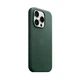 Чехол для Apple iPhone 15 Pro Max, FineWoven Case with MagSafe, зеленый, защитная накладка панель из материала FineWoven, противоударный, для айфона, защита всего корпуса, поддержка беспроводной зарядки и MagSafe, (ARM71988) - изображение 2