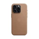 Чехол для Apple iPhone 15 Pro, FineWoven Case with MagSafe, коричневый, защитная накладка панель из материала FineWoven, противоударный, для айфона, защита всего корпуса, поддержка беспроводной зарядки и MagSafe, (ARM71986) - изображение 4