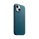 Чехол для Apple iPhone 15 Plus, FineWoven Case with MagSafe, синий, защитная накладка панель из материала FineWoven, противоударный, для айфона, защита всего корпуса, поддержка беспроводной зарядки и MagSafe, (ARM71980) - изображение 2