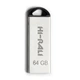 Флеш-накопитель USB 64GB Hi-Rali Fit Series Silver (HI-64GBFITSL) - изображение 1